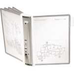 Durable Sichttafelsystem Tafelträger gr SHERPA wall...