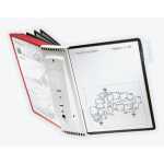 Durable Sichttafelsystem SHERPA wall Wandhalter 10 Tafeln f sort