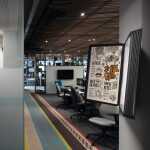 Durable Sichttafelsystem SHERPA wall Wandhalter 10 Tafeln gr sw