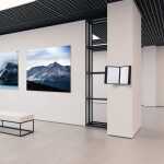 Durable Sichttafelsystem SHERPA wall Wandhalter 10 Tafeln gr sw