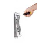 Durable Sichttafelsystem SHERPA wall Wandhalter 10 Tafeln gr sw