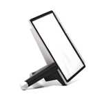 Durable Sichttafelsystem 10 Tafeln A4 Tafeln rt/sw Tischständer gr