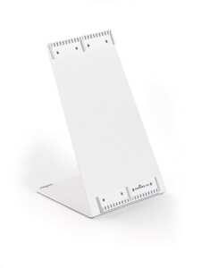 Durable Tischständer für A4 leer gr L-Form aus Metall f 20 Tafeln