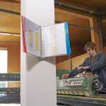 Durable Sichttafelsystem Wandset Wall Wandhalter und 10 Tafeln 5607