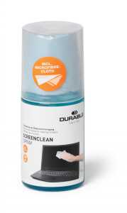 Durable Bildschirmreiniger 200ml inkl Mikrofasertuch