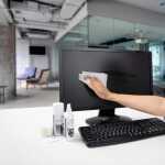 Durable PC-Reinigungsset 150ml Schaum 125ml Spray 10 Tücher u Tupfer