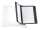 Durable Sichttafelsystem SHERPA style Wandhalter mit 10 Tafeln sw/gr