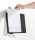 Durable Sichttafelsystem SHERPA style Wandhalter mit 10 Tafeln sw/gr