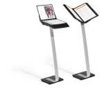 Durable Bodenständer SHERPA STAND 10 mit Tafeln hoch u quer nutzbar