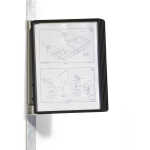 Durable VARIO MAGNET WALL 5 magnetisch mit 5 Tafeln sw