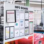 Durable VARIO MAGNET WALL 5 magnetisch mit 5 Tafeln sw