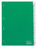 Durable Ordnerregister A4 A-Z 25tlg gn umschweißte Taben