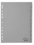 Durable Ordnerregister f A4 10tlg gr PP mit umschweißte Taben