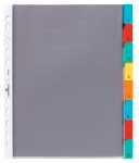 Durable Register Hüllenregister tr 8tlg farbige...