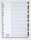 Durable Ordnerregister A4 hoch 20tlg farbige Taben 4005546600581