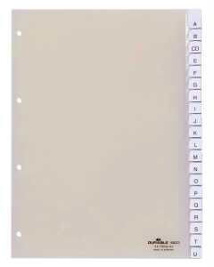 Durable Ordnerregister für A4 0-20 tr 20tlg umschweißte Taben