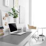 Durable Schreibunterlage 520x650mm gr rutschfest mit Dekorrille