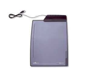Durable Schreibunterlage USB Hub sw 330x405mm m transp Register