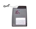 Durable Schreibunterlage USB Hub sw 330x405mm m transp Register