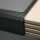 Durable Schreibunterlage 650x520mm sw Vollsichtplatte Kantenschutz