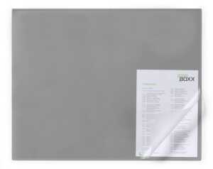 Durable Schreibunterlage 650x520mm gr Vollsichtplatte Kantenschutz