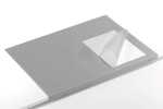 Durable Schreibunterlage 650x520mm gr Vollsichtplatte Kantenschutz