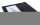 Durable Schreibunterlage Leder sw 420x300mm rutschfest