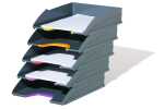Durable Briefablageschale C4 gr 5St VARICOLOR stapelbar
