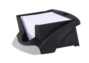 Durable Zettelbox 153x116x70mm (BxHxT) sw mit 500 Zetteln 90x90mm