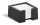 Durable Zettelkasten sw 115x60x115mm CUBO inkl. 50 Notizzettel