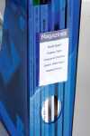 Durable Selbstklebetasche 32x74mm 10St tr oben offen