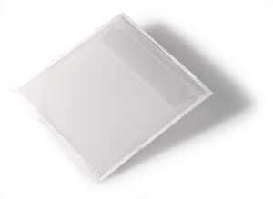 Durable Selbstklebetasche CD tr 10St mit Verschlussklappe 127x127mm