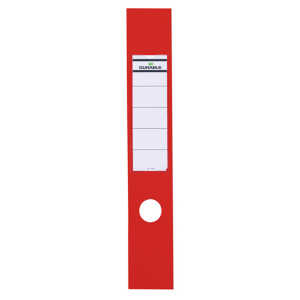 Durable Ordnerrückenschild rt 10St 60mm m auswechselbarer Einlage