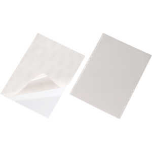 Durable Selbstklebetasche A4 tr 25St Pocketfix DIN A4 Einschub oben