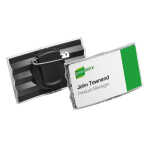 Durable Namensschild 40x75mm d gr 25St konvex mit...