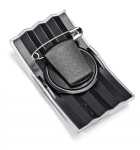 Durable Namensschild 40x75mm d gr 25St konvex mit drehbarem Clip