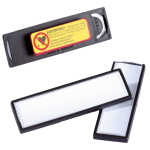 Durable Namensschild 17x67mm sw 25St CLIP CARD mit Magnet