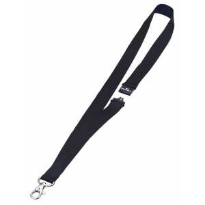 Durable Textilband sw 10St 20mm breit mit Karabinerhaken