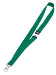 Durable Textilband gn 10St 20mm breit mit Karabinerhaken