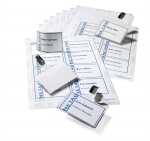 Durable Namensschild Komplettset sort Inhalt Art 8106 u 1456 plus CD