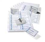 Durable Namensschild Komplettset sort Inhalt Art 8101 u 1455 plus CD