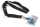 Durable Kartenhalter Card Fix sw 10St mit Textilband sw