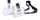 Durable Namensschild 54x90 mm mit Textilband 70% recycled PP
