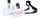 Durable Namensschild 54x90 mm mit Textilband 70% recycled PP
