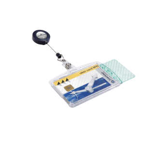 Durable Doppelbox mit Ausweishalter tr 10St für Betriebsausweise