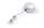 Durable Ausweishalter Chrome si 10St aus Metall mit Druckknopf