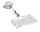 Durable Ausweishalter Chrome si 10St aus Metall mit Druckknopf