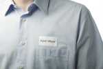 Durable Textilschild 30x60mm ws 540St Badge Fix