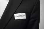 Durable Textilschild 40x75mm ws 240St Badge Fix