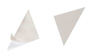 Durable Dreieckstasche tr 100St Cornerfix 125x125mm adhesiv